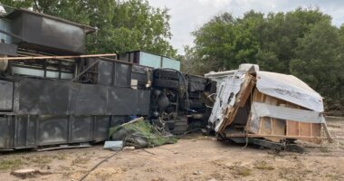 Texas RV park owner banged on doors as water rose, family was swept away