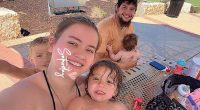 Texas dad hailed a hero after injury while saving family from flood