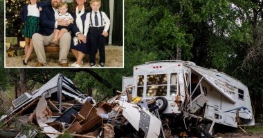 Texas dad refused to let go of 'his babies' during flood — and all were swept away, witness says