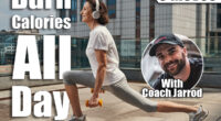 Happy female training strength on urban roof. The 5 Exercises That Turn Your Body Into a Calorie-Burning Machine After 50, cover