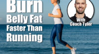 Athletic woman running on the sea beach at early morning. Female runner jogging during the sunrise. These 5 Walking Tricks Melt Belly Fat Faster Than Running After 40. Cover