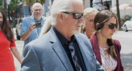 Bhagavan Antle leaving a courthouse after pleading guilty to illegally trafficking animals.