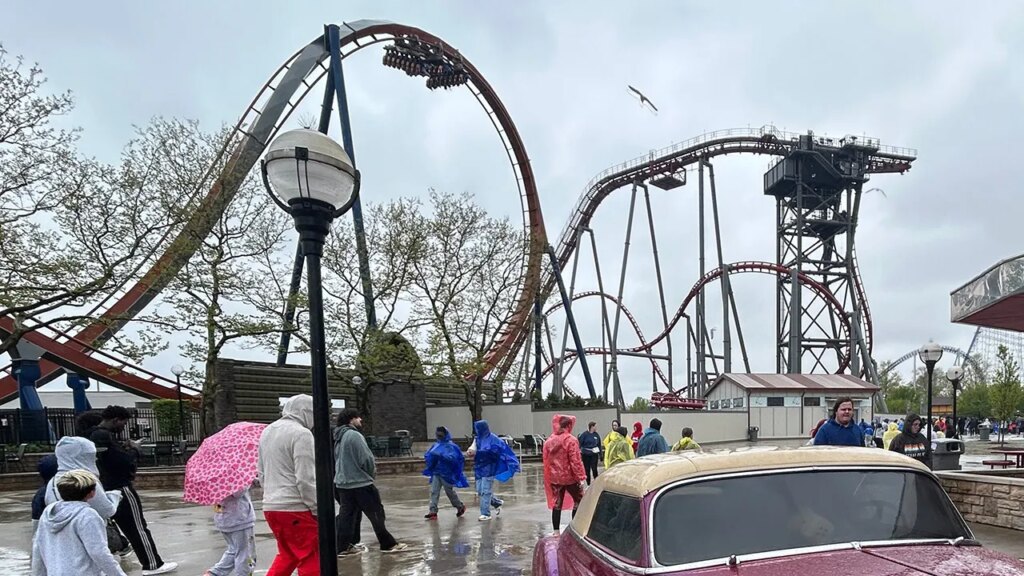 'Tilt' roller coaster at Cedar Point malfunctions for 3rd time since opening, leaving riders suspended in air