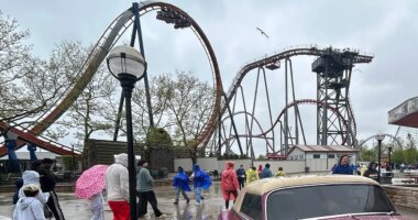 'Tilt' roller coaster at Cedar Point malfunctions for 3rd time since opening, leaving riders suspended in air