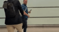 Police investigating a man found unconscious at St. Pancras station.