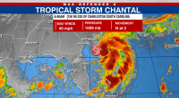 Tropical Storm Chantal forms in the Atlantic