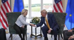 Trump, EU’s von der Leyen strike trade deal for 15 percent tariffs