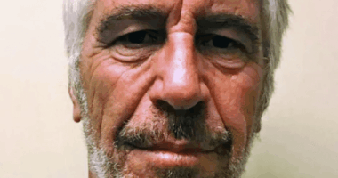 Headshot of Jeffrey Epstein.