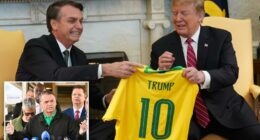 Trump calls for immediate end to ‘unjust’ trial of former Brazilian President Jair Bolsonaro