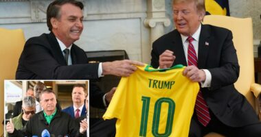 Trump calls for immediate end to ‘unjust’ trial of former Brazilian President Jair Bolsonaro