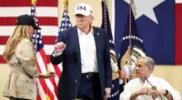 Trump lashes out at 'evil' CBS journalist asking about flood warnings