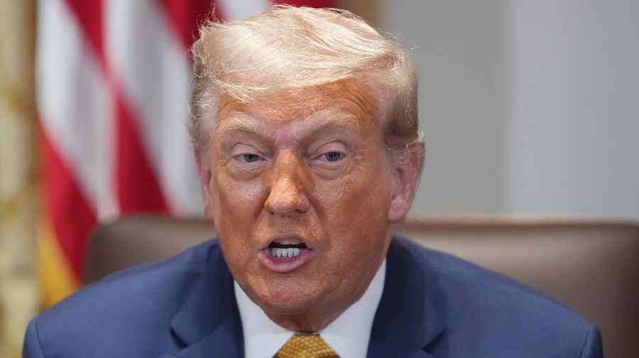 Trump on Epstein controversy: ‘Let Pam Bondi do her job’