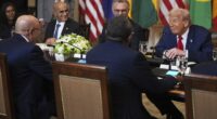 Trump praises Liberia leader’s English, the country’s official language