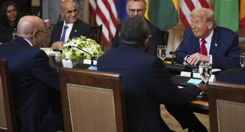 Trump praises Liberia leader’s English, the country’s official language