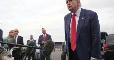 Trump says he was NEVER briefed on his name being in Epstein files