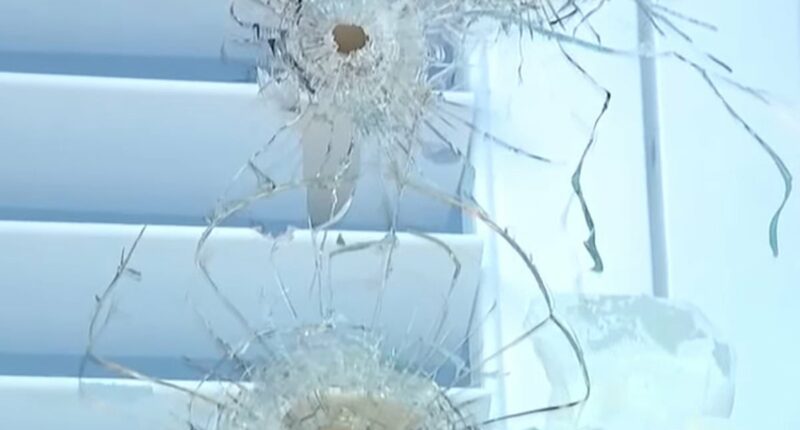 Trump supporter refuses to remove sign as home shot up for THIRD time
