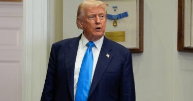 Trump tells former Russian President to 'watch his words'