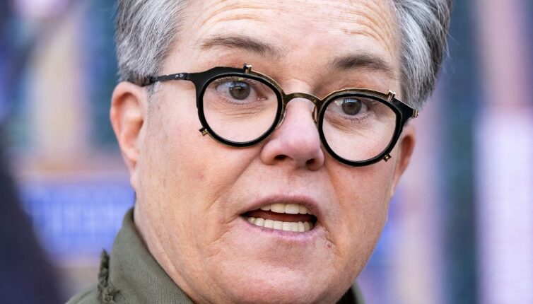 Rosie O'Donnell at the opening night of "Sunday in the Park with George."