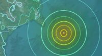 Tsunami warning issued after two large quakes rock Russia’s Pacific coast