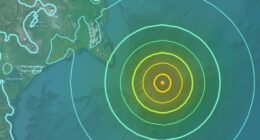 Tsunami warning issued after two large quakes rock Russia’s Pacific coast