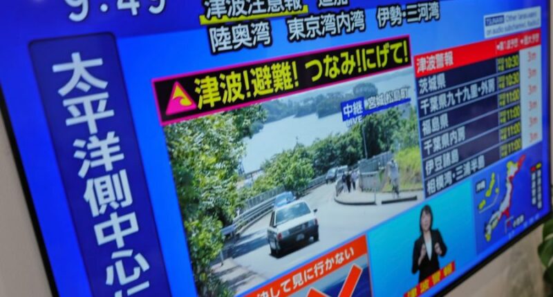 Tsunami warning issued for Hawaii following 8.7 earthquake