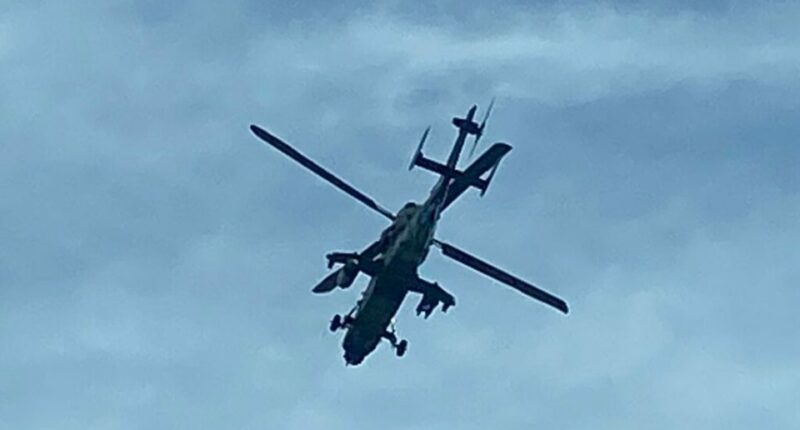 Two German soldiers were killed and another is missing after a helicopter crash