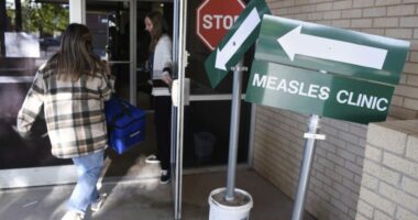 US measles cases surge to highest since disease was ‘eliminated’