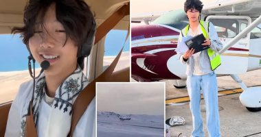 US teen Ethan Guo detained in Antarctica by Chilean authorities during 7 continent flight to raise cancer research money