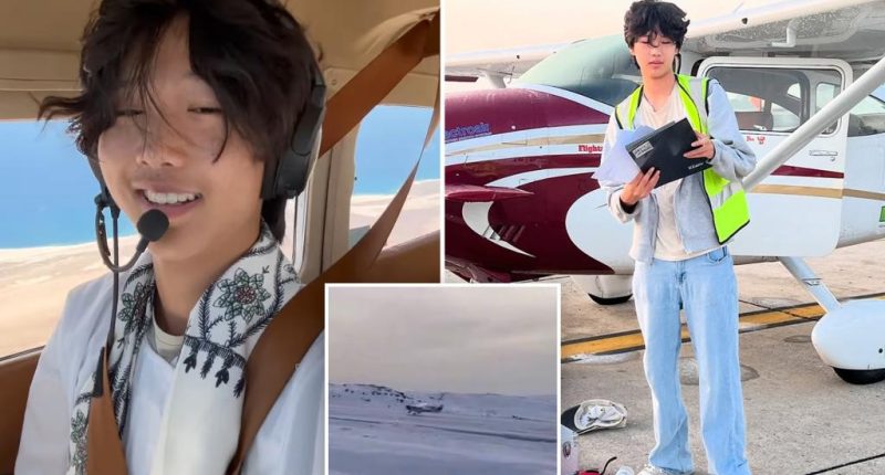 US teen Ethan Guo detained in Antarctica by Chilean authorities during 7 continent flight to raise cancer research money
