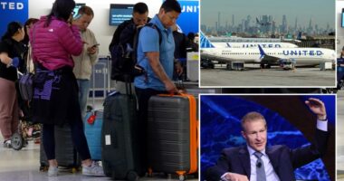 United Airlines warns profit still suffering from Newark chaos — but travel demand picking up