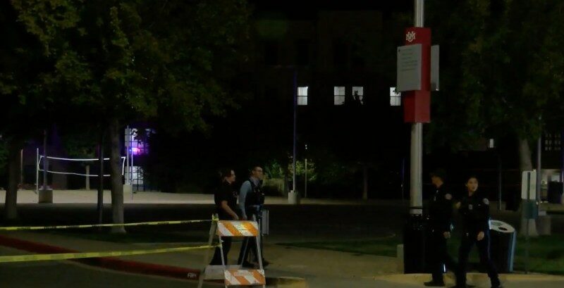 University of New Mexico students warned to shelter in place after one shot dead with fears suspect is still on campus