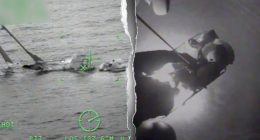 Video shows Coast Guard save family in helicopter rescue mission near vacation destination