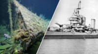 WWII American warship's severed bow found 80 years after being blown off in battle