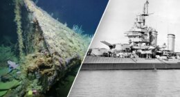 WWII American warship's severed bow found 80 years after being blown off in battle