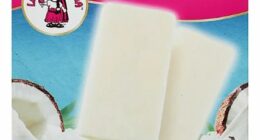 Box of six coconut ice cream bars.