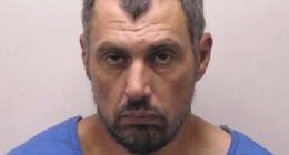 Mugshot of Bradford Gille, accused of stabbing 11 people.