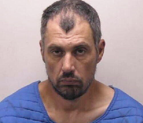 Mugshot of Bradford Gille, accused of stabbing 11 people.