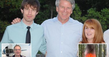 Wealthy steel magnate and family killed after their plane crashed in Ohio moments after takeoff