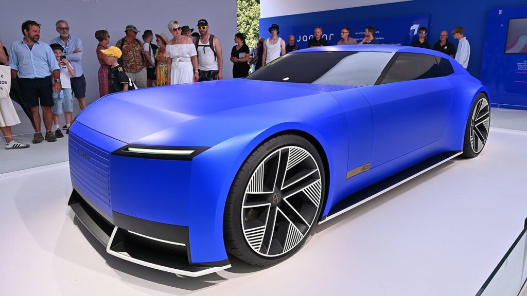 Woke or wonderful? Jaguar's polarising Type 00 makes UK public debut