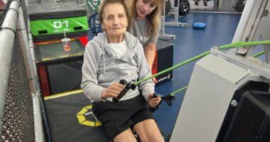 Woman, 100, who still lifts weights reveals her secret to a long life