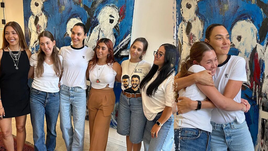 'Wonder Woman' actress Gal Gadot praises 'strength' of freed Hamas hostages during emotional visit