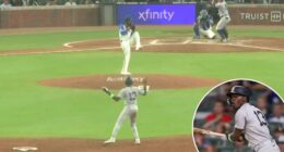 Yankees' Jazz Chisholm's pitching signals lead to spat with Braves' Eddie Perez