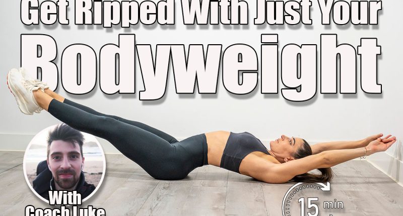 Hollow body hold exercise to strengthen core muscles, stability, and improve full-body control. You Only Need Your Bodyweight to Get Ripped With These 5 Moves. Cover
