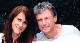 Robin Kaye and her husband, Thomas DeLuca side by side