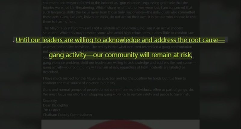 'We have a gang problem': Commissioner calls out city officials in mall shooting