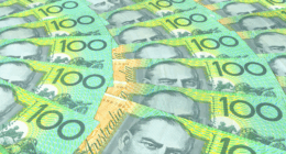 Australian dollars cash currency