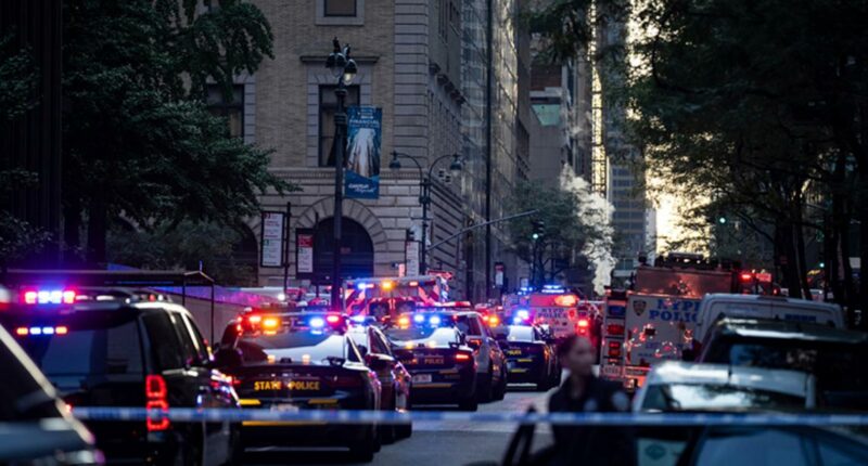 4 dead, including NYPD officer, after shooting at New York office building