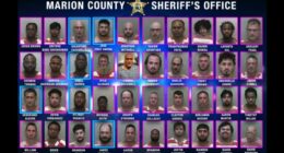 40 arrested in online child sting operation in Marion County