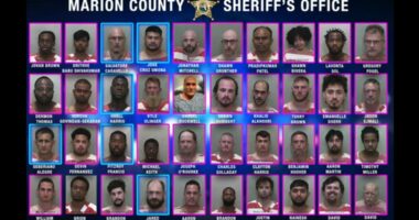 40 arrested in online child sting operation in Marion County