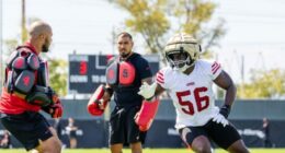 49ers' Tarron Jackson Has Feeling in Extremities After Scary Training Camp Injury
